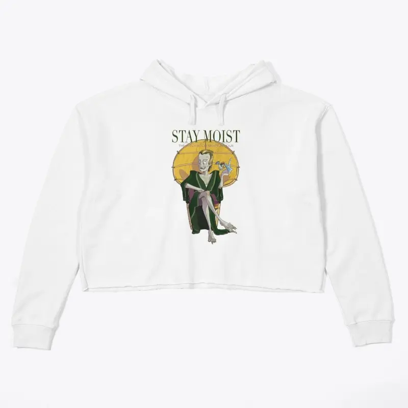 Stay Moist Crop Hoodie